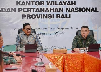 Wamen ATR Ossy Dermawan Apresiasi Capaian Bali dalam Transformasi Data Pertanahan Berintegritas