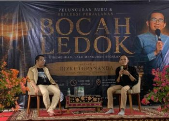 Peluncuran Buku Bocah Ledok Jadi Ruang Refleksi Perjuangan Hidup Rizki Topananda