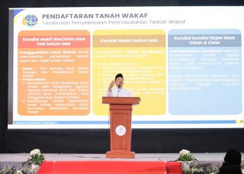 Sertipikasi Tanah Wakaf Dinilai Kunci Lindungi Aset Umat