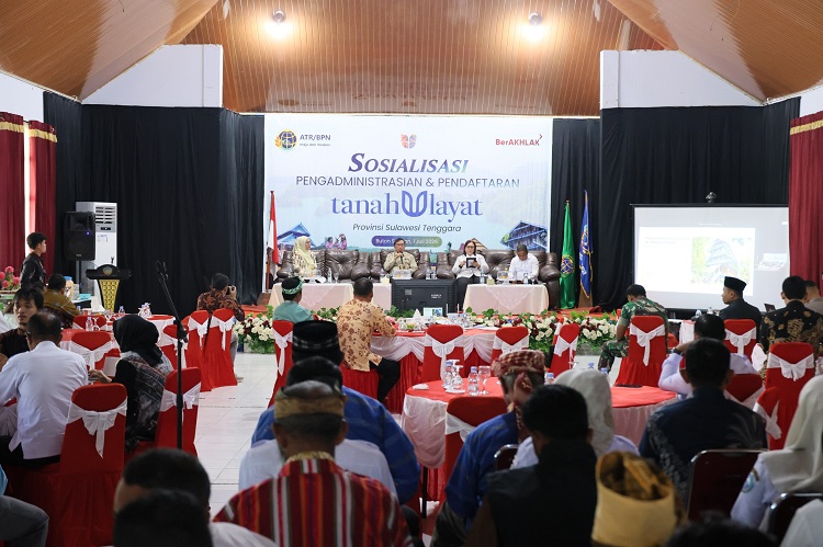 ATR/BPN Edukasi Masyarakat Adat Soal Pendaftaran Tanah Ulayat