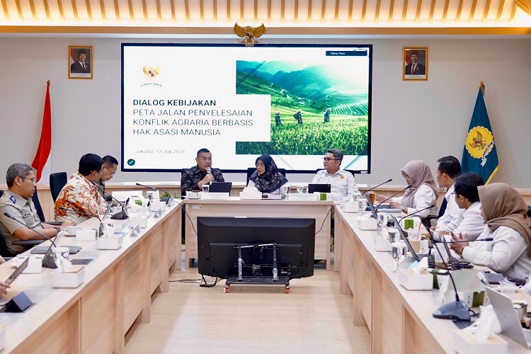 Komnas HAM Serahkan Peta Jalan Konflik Agraria kepada ATR/BPN