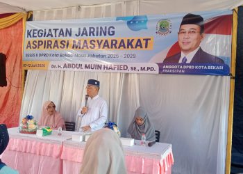 Gelar Aspirasi di Pejuang, Abdul Muin Tampung Empat Persoalan Warga