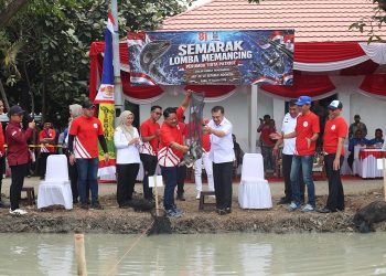 Semarak HUT ke-81 RI, Perumda Tirta Patriot Bekasi Bangun Soliditas Lewat Lomba Memancing