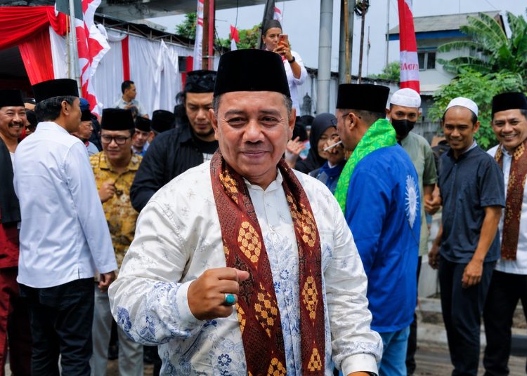 Tabur Bunga Sasak Kapuk, Alex Jiblo: Kita Bersatu Demi KH. Noer Alie