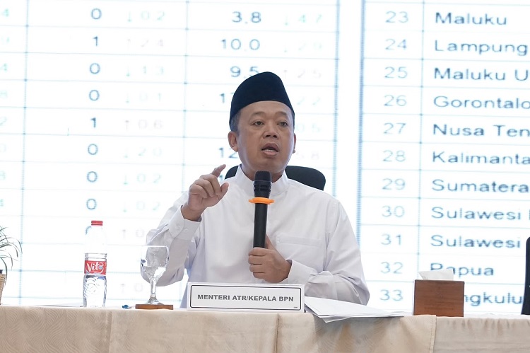Menteri Nusron Dorong Transformasi Layanan Pertanahan, Libatkan BPKAD dan PPAT