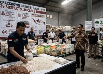 Pemerintah Perkuat Pengawasan Beras, 39 Tersangka Telah Ditetapkan Satgas Pangan