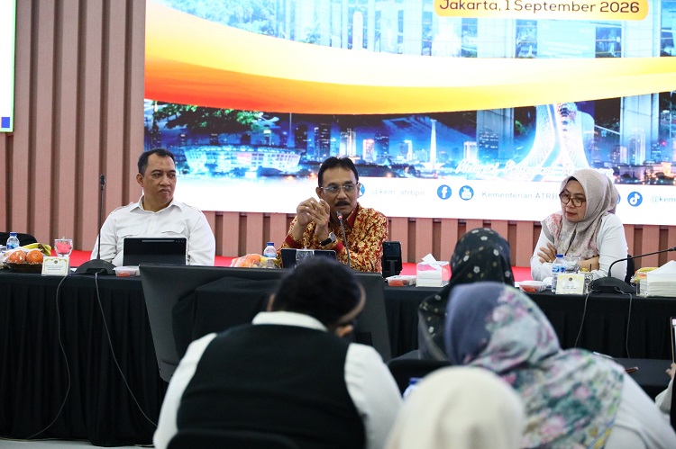 Sekjen ATR/BPN Ajak Jajaran Satukan Visi Dukung Transformasi Layanan Pertanahan