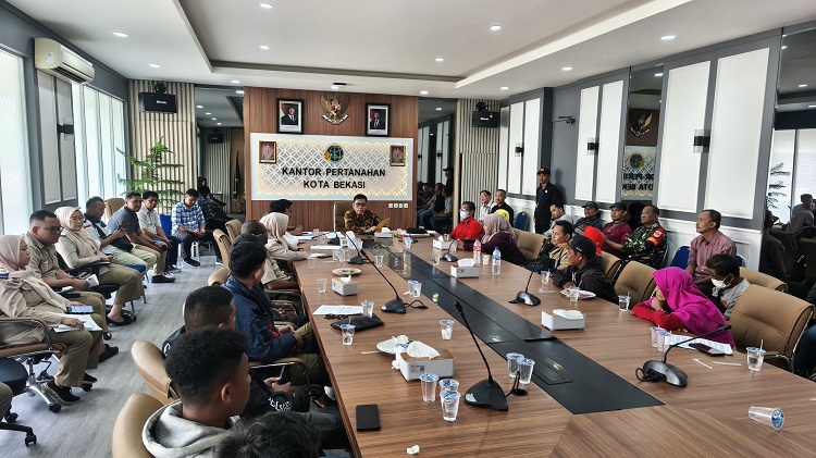 Kepala Kantah Kota Bekasi Respon Persoalan Sengketa Pertanahan