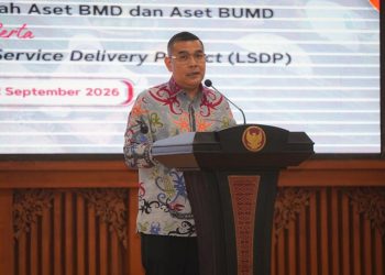 Wamen ATR/BPN Serahkan Sertipikat Aset Pemda dan BUMD di Kalimantan Selatan