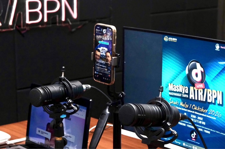 MasNya ATR/BPN Hadir, Masyarakat Bisa Tanya Layanan Pertanahan via TikTok